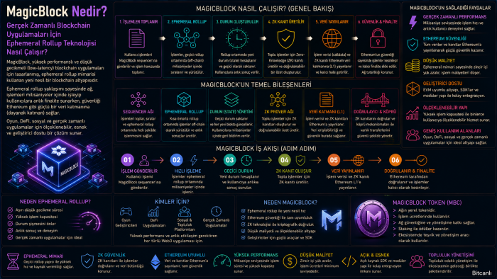 MagicBlock Nedir? Gerçek Zamanlı Blockchain Uygulamaları İçin Ephemeral Rollup Teknolojisi Nasıl Çalışır?